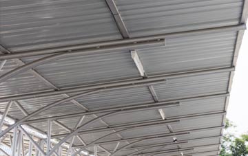 installing Ciliau Aeron metal roofing